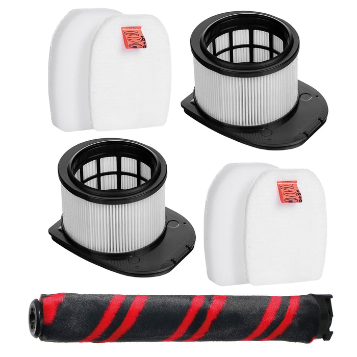 Filters for Shark Stratos IZ400 IZ420 IZ400UK IZ420UK Filter Kit Anti Hair Wrap + Brushroll