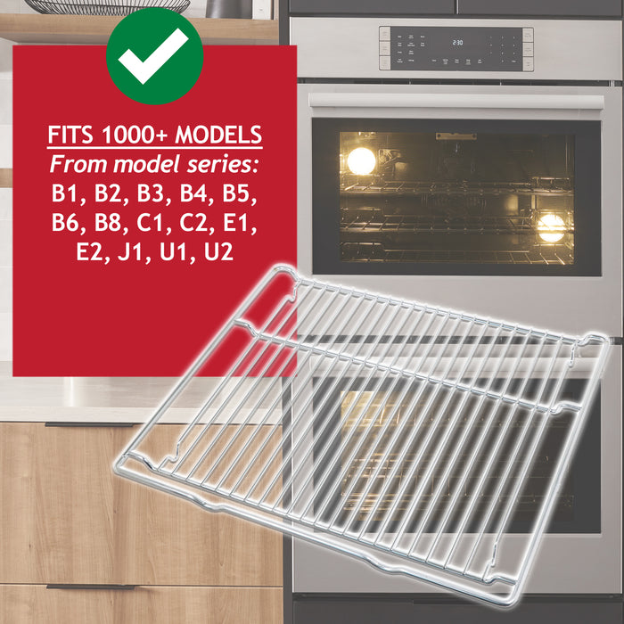 Oven Shelf Wire Rack for Neff B1 B2 B3 B4 C1 C2 E1 U1 577170 Series Cooker (455 x 375 x 30mm)