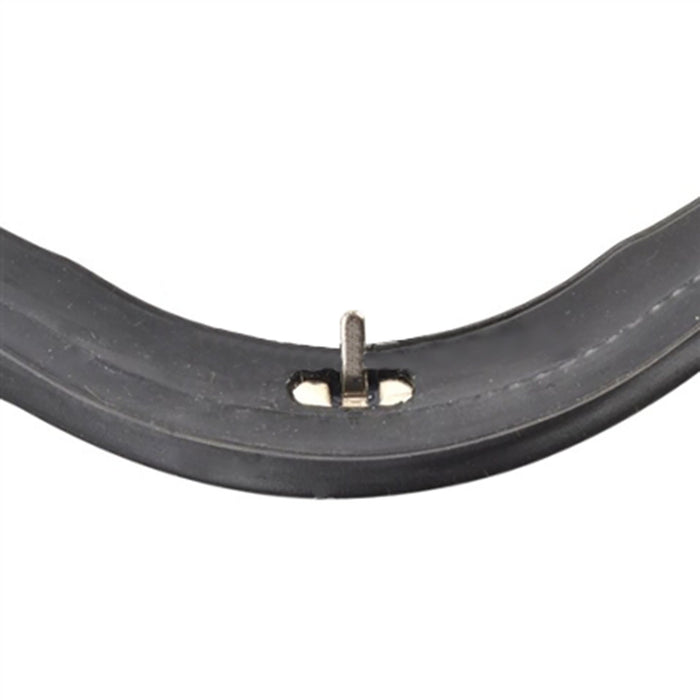 Main Rubber Door Seal with Corner Fixing Clips for Creda Oven Cookers (445mm x 350mm)