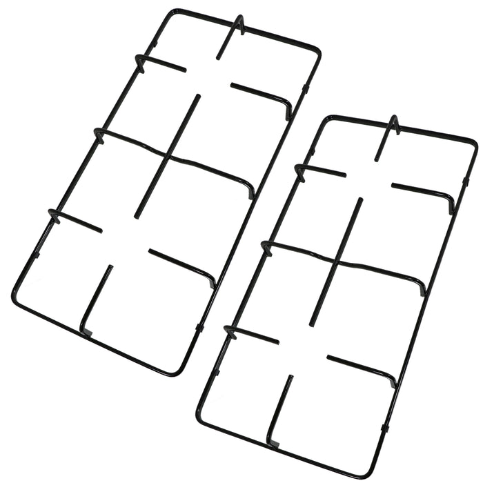 Hob Pan Support for Beko Gas Cooker Burner Grate Stand 475mm x 230mm Montpellier Currys x 2