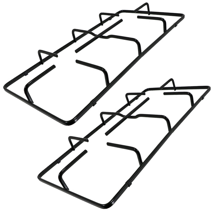 Hob Pan Support Gas Cooker Burner Grate Stand 475mm x 230mm Universal x 2