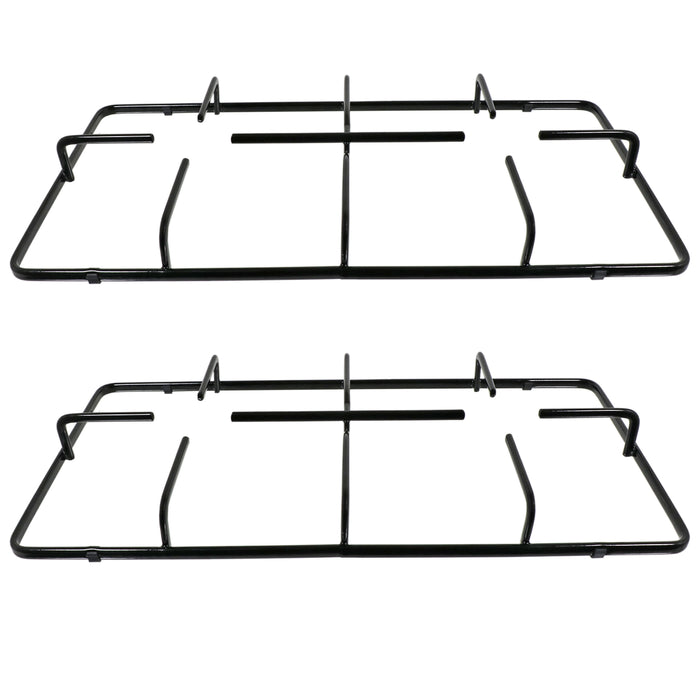 Hob Pan Support Gas Cooker Burner Grate Stand 475mm x 230mm Universal x 2