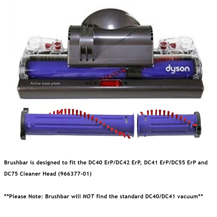 Brushroll for Dyson DC40 ERP DC41 ERP DC55 ERP DC75 Vacuum Cleaner Brushbar Roller Brush