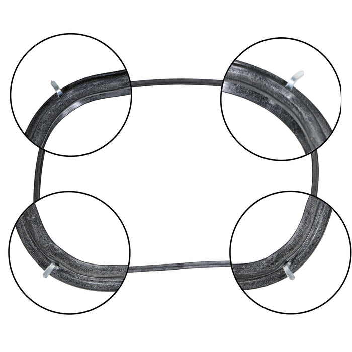 Door Seal for IKEA FDOV8/2 OV23 Oven Main Cooker Gasket Replacement