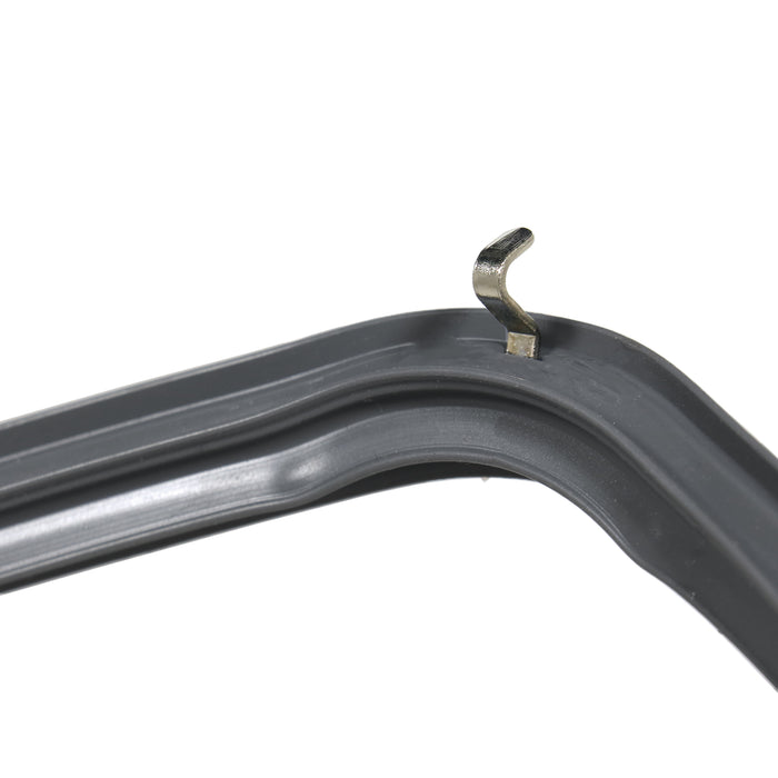 Oven Door Seal Gasket + Corner Clips for Bosch Cooker 480 x 350 mm