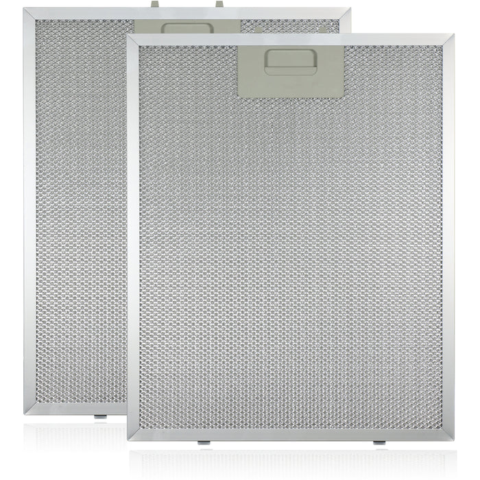 Grease Filter for Klarstein Cooker Hood Extractor 320 x 260 mm Metal Mesh x 2 Filters