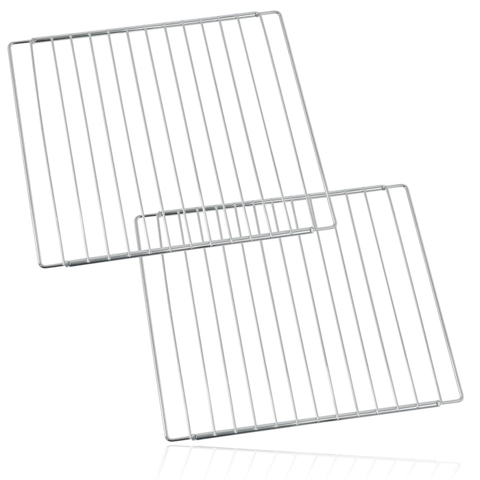 Large Oven Shelf Adjustable Width No Gaps CAPLE Extendable Lock Grill 590mm x 2