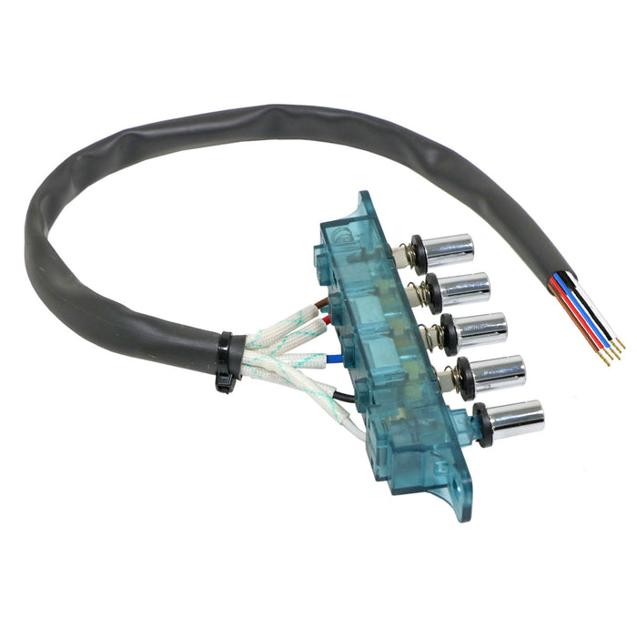 Cooker Hood Switch Push Button Control Selector Extractor Fan Universal + Connector Cable