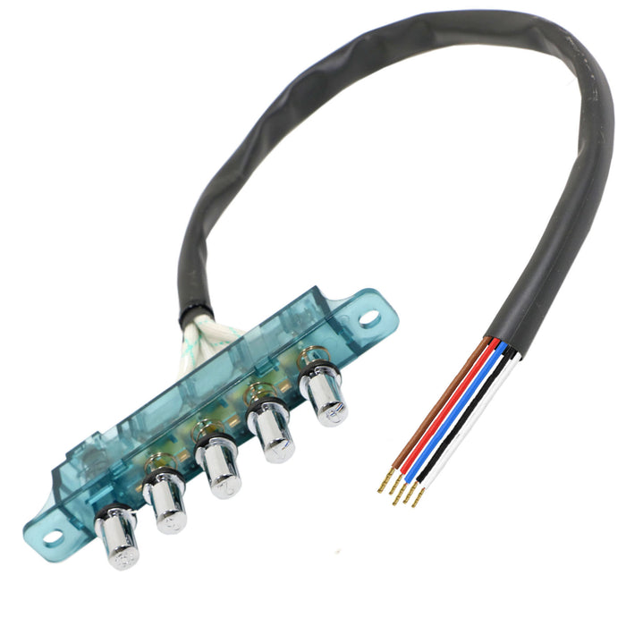 Cooker Hood Switch Push Button Control Selector Extractor Fan Universal + Connector Cable
