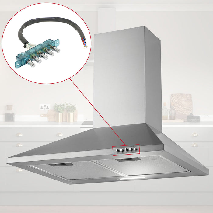 Cooker Hood Switch for Terzismo Push Button HJA2480 LAM2401 49029197