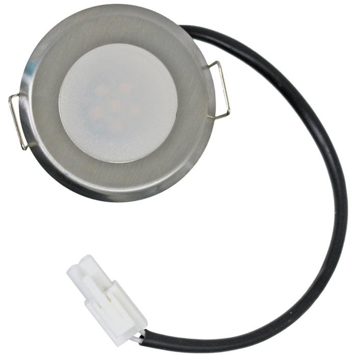 Universal Cooker Hood LED Light Vent Extractor Lamp Round 54.5mm 1.6W 240V (Pack of 2)