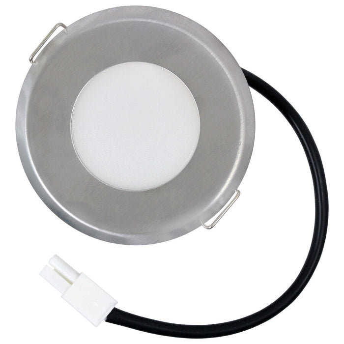LED Light for Electrolux 73.5mm Cooker Hood Extractor Vent Lamp Bulb Unit (Silver, 1.6W, 220V)