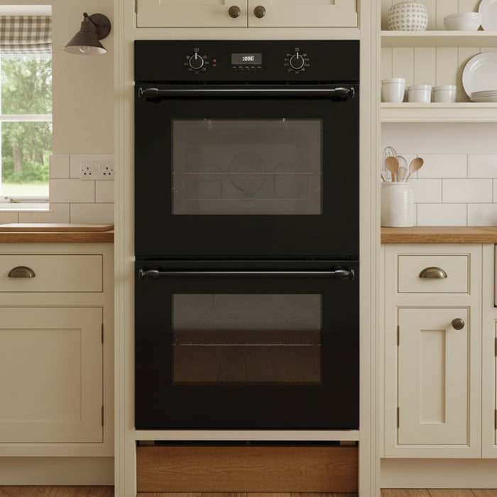 Door Handle / Towel Rail for Belling Oven Cooker 'Cut to Size' (Black)