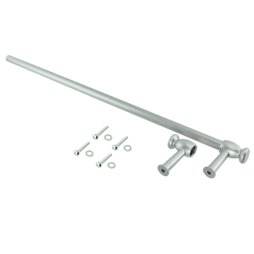 Universal Silver Oven Cooker Door Handle Towel Rail (Cut-to-Size)