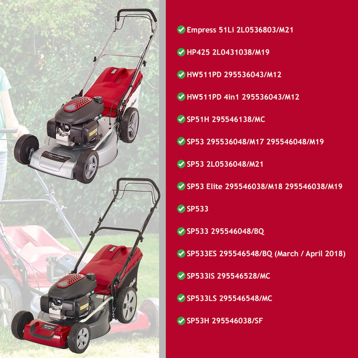 Mountfield Lawnmower Blade SP533 HW511PD SP533ES SP53H UT10 51cm 181004459/0