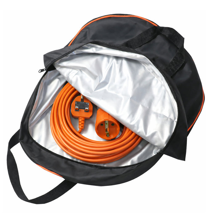 20m Power Cable for Bosch AdvancedRotak 550 650 750 UniversalRotak Lawnmower Plug + Storage Bag