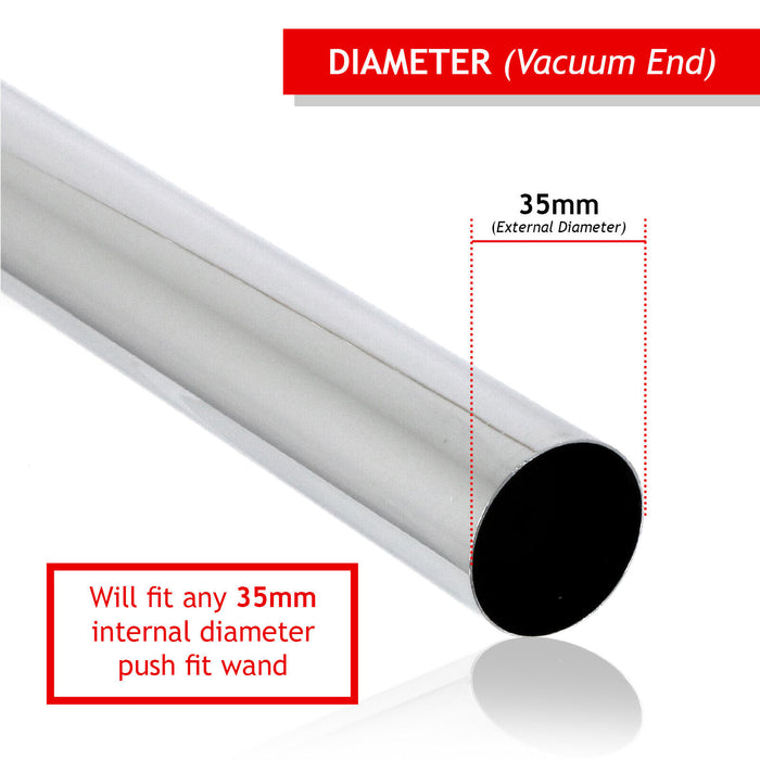 Extension Rod Tube for Titan TTB774VAC TTB671VAC TTB775VAC TTB776VAC TTB777VAC (35mm)