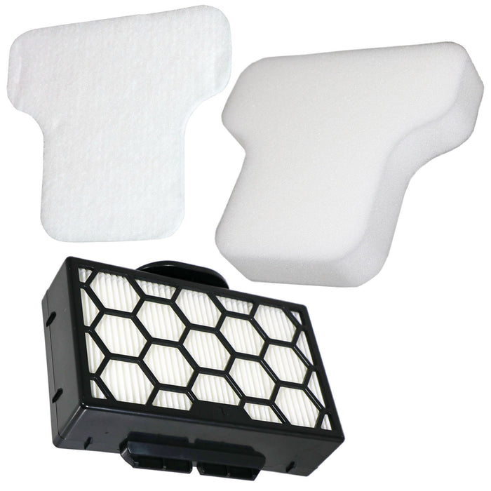Filters Kit for SHARK CV100 CZ250 CZ500 CV100UKT CZ250UKT CZ500UKT Foam Felt Post Motor Filter