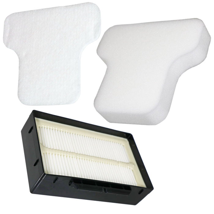 Filters Kit for SHARK CV100 CZ250 CZ500 CV100UKT CZ250UKT CZ500UKT Foam Felt Post Motor Filter