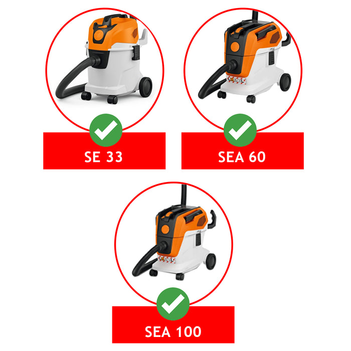 Filter for Stihl SE 33 SEA 60 100 Vacuum Cleaner Pet SE017035900