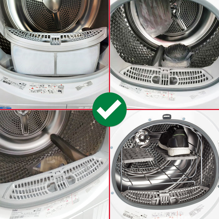 Beko Tumble Dryer Filter Lint Fluff Mesh Screen Cage (2975680300)