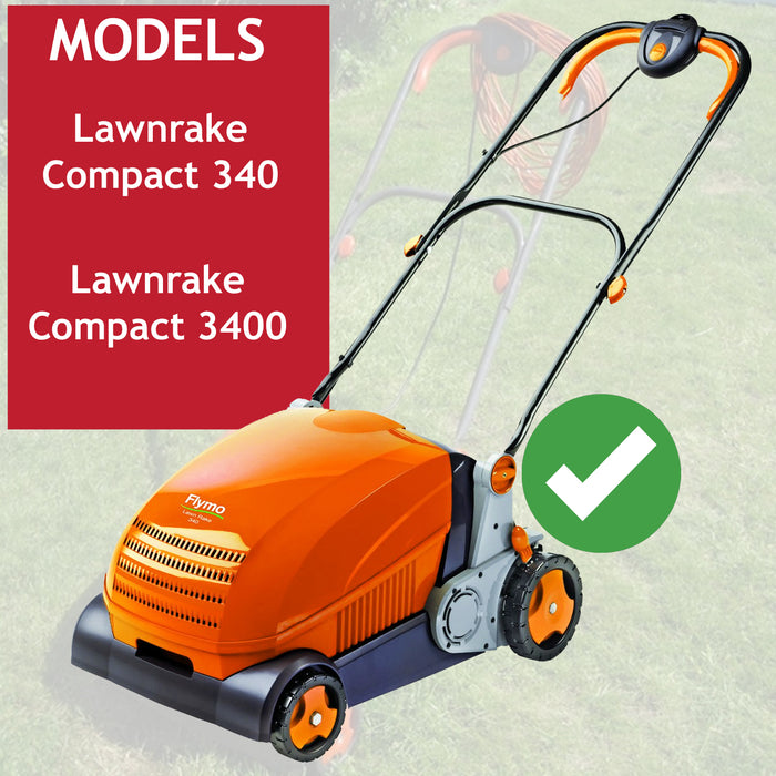 Tines for Flymo Lawnrake Compact 340 3400 FLY058 504807001 Electric Scarifier Rake 126 Pack