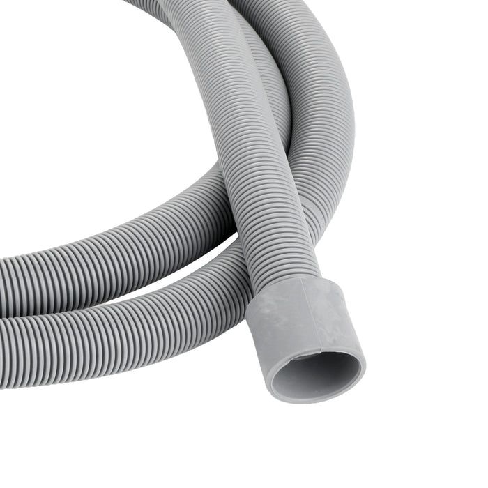 Universal Drain Outlet Hose for Washing Machine Dishwasher (2.5M, 30mm / 22mm) + Clips Kit