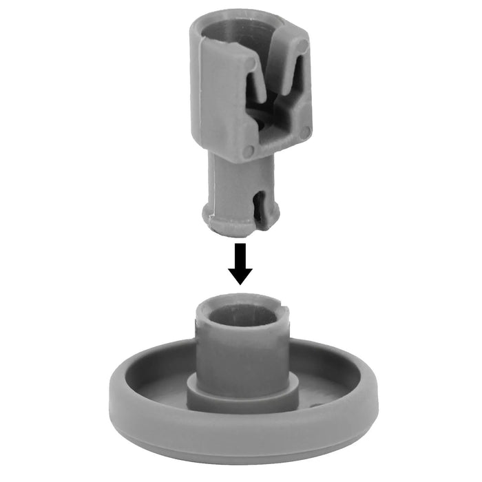 Dishwasher Basket Wheels Universal Large Lower Rack Runner Wheel 40mm x 8