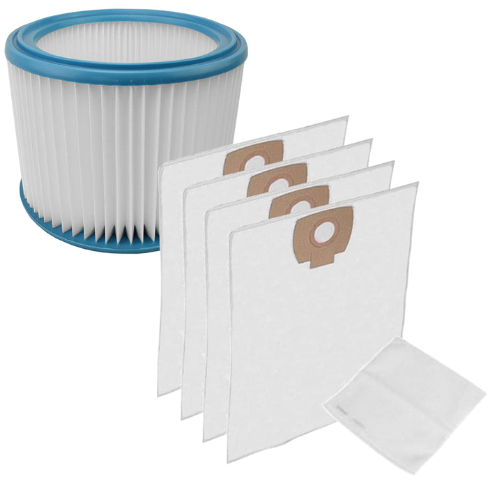 Cartridge Filter for Nilfisk Alto Aero Attix Vacuum Cleaner + Wet & Dry Cloth Bags
