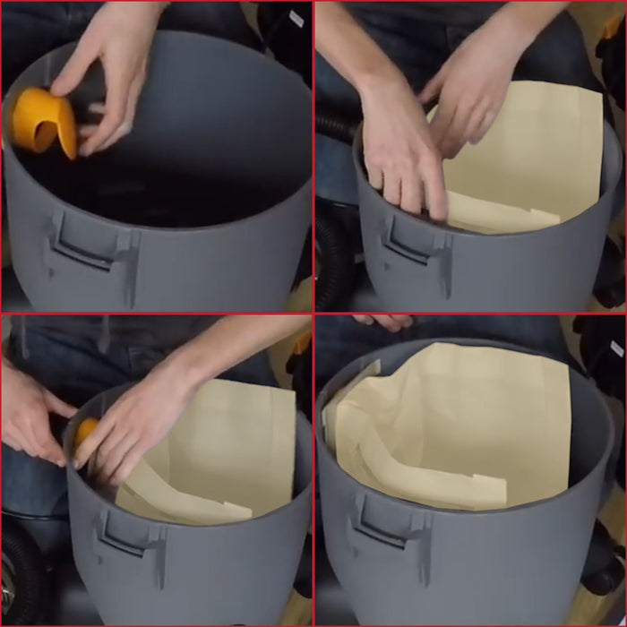 Dust Bags for Titan Wet & Dry 16L 20L 30L 40L TTB350 TTB351VAC TTB430VAC TTB775VAC TTB776VAC TTB777VAC TTB431VAC Vacuum (Pack of 20)