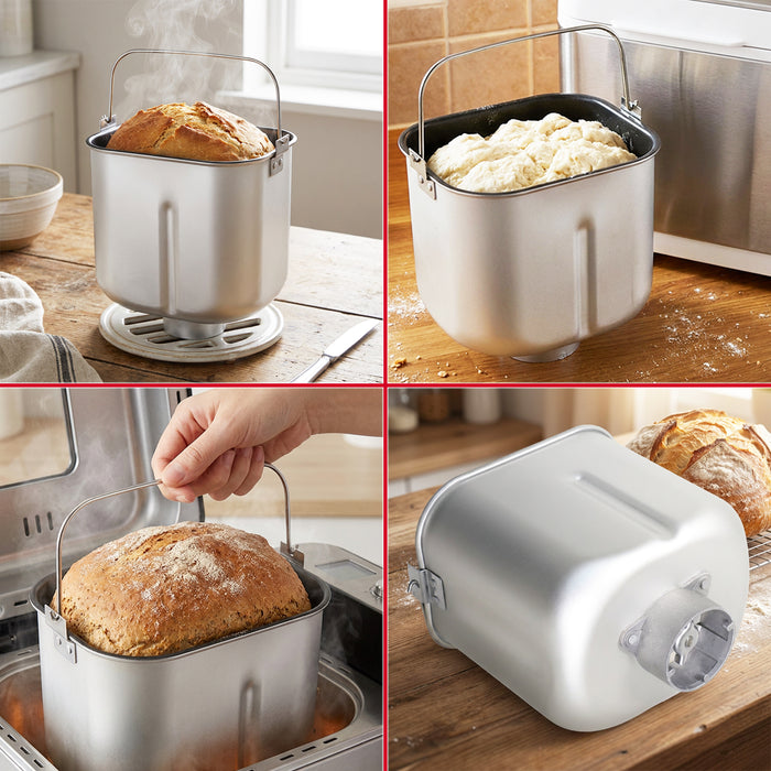Baking Pan + Kneading Paddle Blade Arm for Morphy Richards Breadmaker 48261 48280 48281 48282 48285 48286 48319 48320 48321 48322 48323 48280001