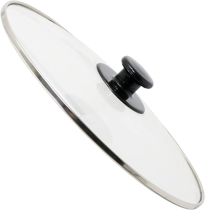 Universal Complete Oval Glass Lid & Knob Handle for 3.5L 5.5L Slow Cooker