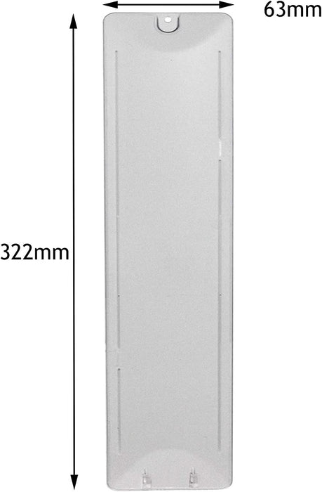 Light Diffuser Lens Cover for Britannia K240 10SS Cooker Hood (322mm) 03294757