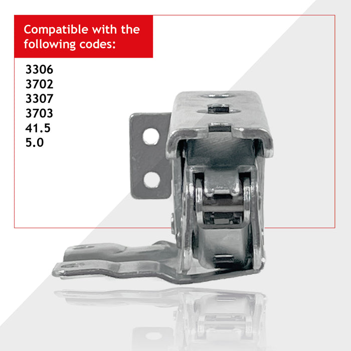 Door Hinges for Siemens Fridge Freezer 3306 3702 3307 3703 5.0 41.5 Pair Hinge