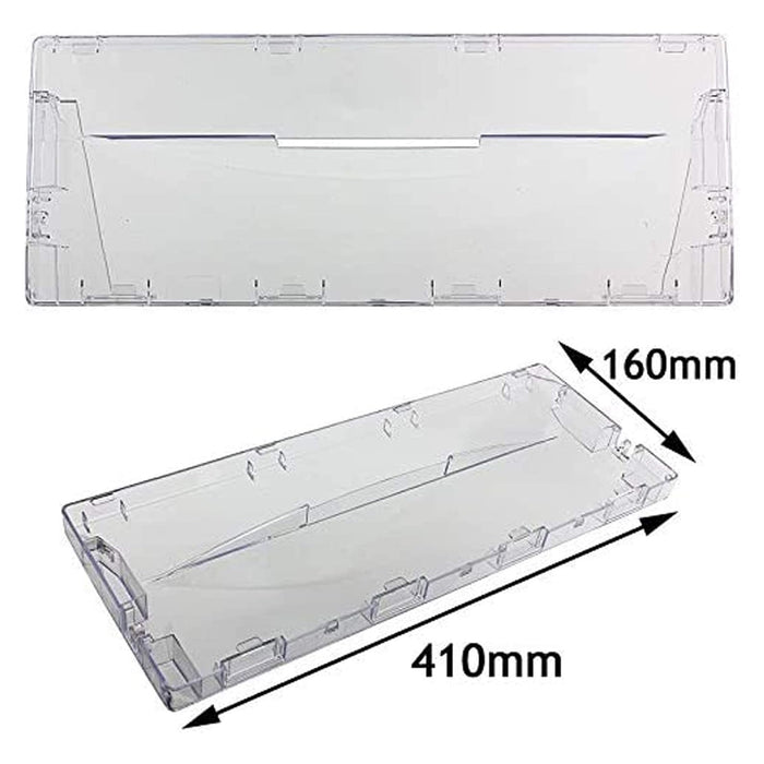 Plastic Drawer Flap Front Handle for Indesit CA55 CAA55 NCA55 Fridge Freezer