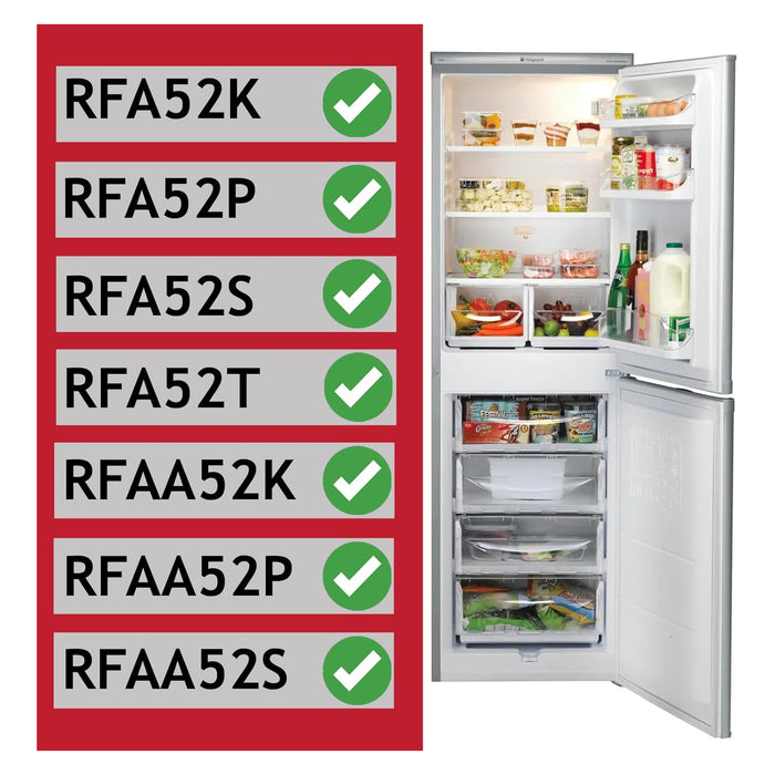 Plastic Drawer Flap Front Handle for Hotpoint RFA52 RFAA52 Fridge Freezer