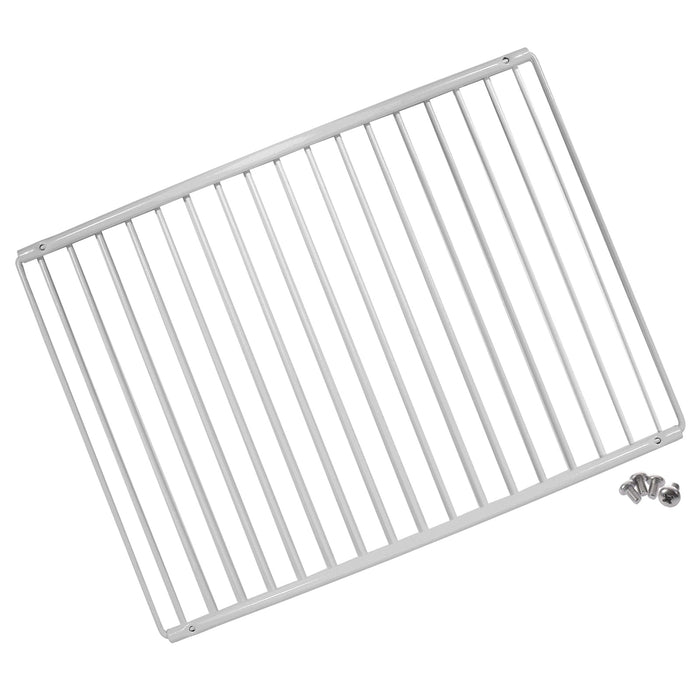 Fridge Shelf for Hisense Refrigerator Freezer Adjustable White Plastic Coated Extendable Arms (Large, 425mm - 670mm x 320mm)