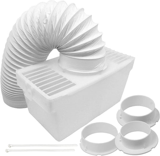 Tumble Dryer Vent Kit Universal 1.5m Venting Duct Hose + Adaptors Condenser Set