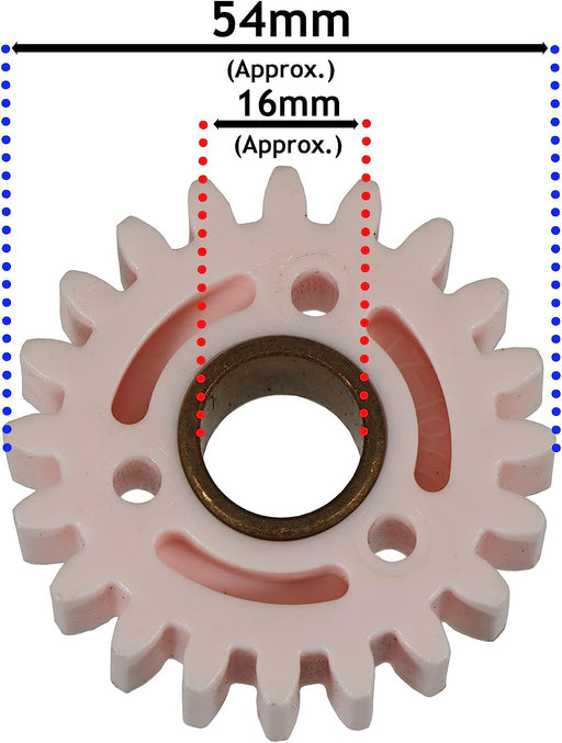 Toothed Small Pink Gear for Qualcast Classic Petrol 35S 43S Lawnmower