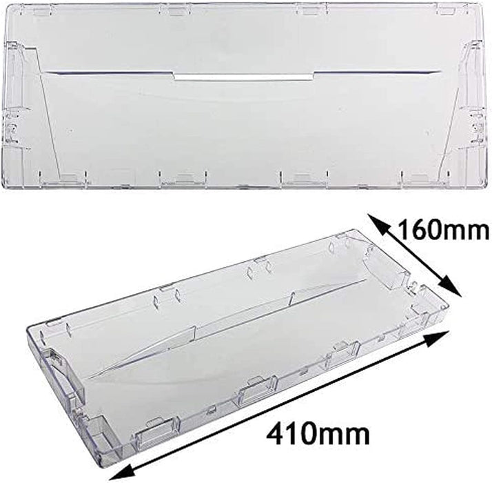 Plastic Drawer Flap Front Handle for Hotpoint RFA52 RFAA52 Fridge Freezer