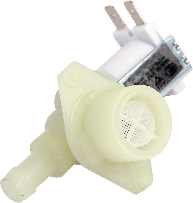 Single Water Inlet Solenoid Valve for Lamona LAM8300 LAM8600 Series Dishwashers (90 Degrees, One Way)