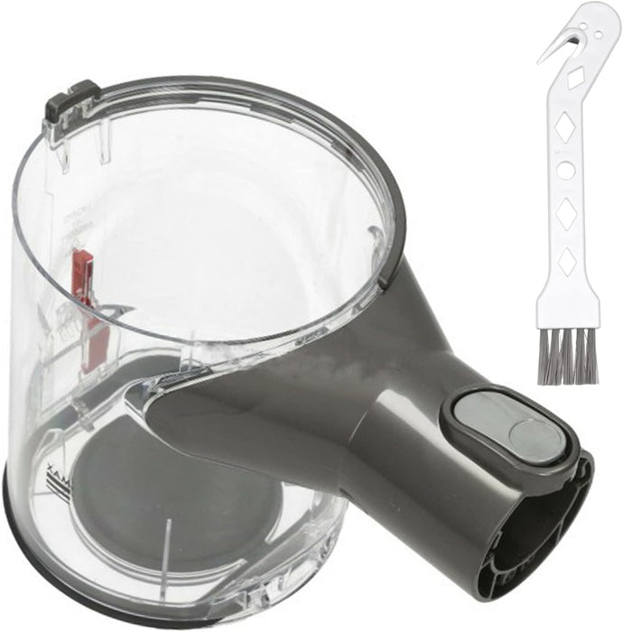Dust Dirt Bin for Dyson V6 Total Clean Absolute Red Vacuum Cleaner + Cleaning Brush 966709-01