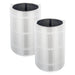 Filter for Blueair Air Purifier Blue Pure 511 HEPASilent Particle HEPA Carbon Sleeve (Pack of 2 Filters)
