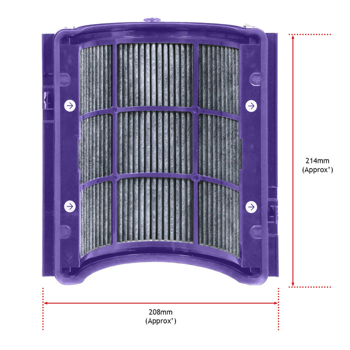 HEPA Filter for DYSON DP04 HP04 HP06 HP07 HP09 TP04 TP06 TP07 TP09 PH01 02 03 04