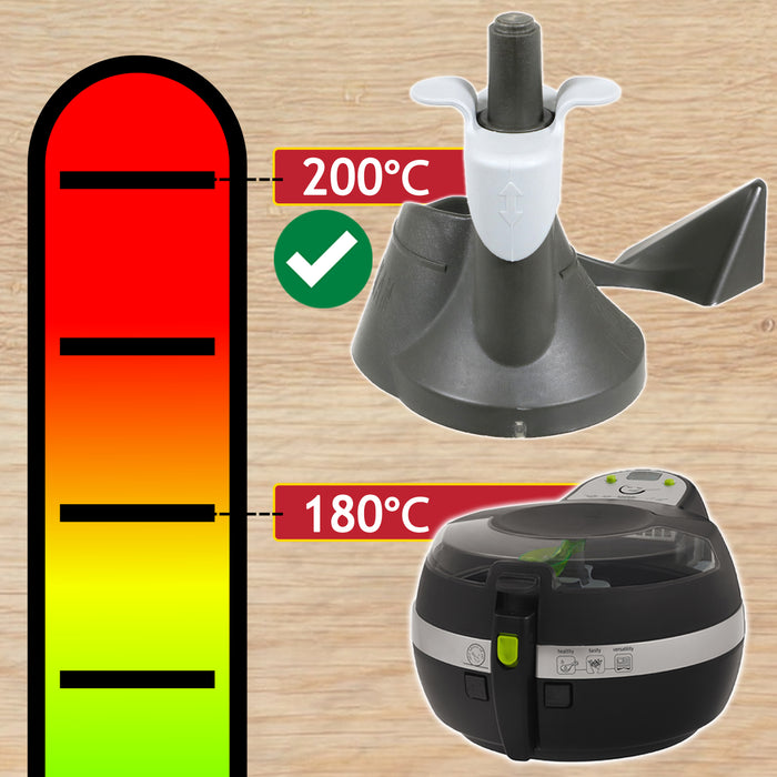 Fryer Filter + Mixing Paddle Blade for TEFAL Actifry Plus GH800015 GH800215