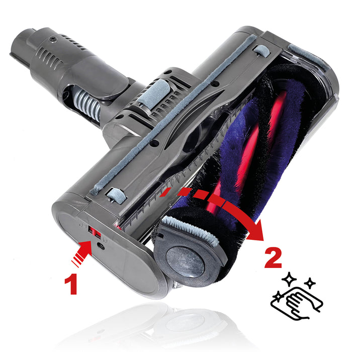 Carbon Fibre Motorhead Floor Tool for DYSON V6 SV03 Vacuum Cleaner 949852-05