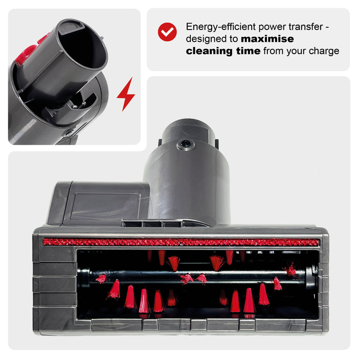 Vacuum Mini Turbine Brush for Dyson V10 SV12 Cordless Motorised Tool Attachment