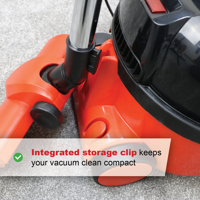 Red Airo Turbine Turbo Carpet Brush Tool for Numatic Henry Hetty Vacuum Cleaner 601226