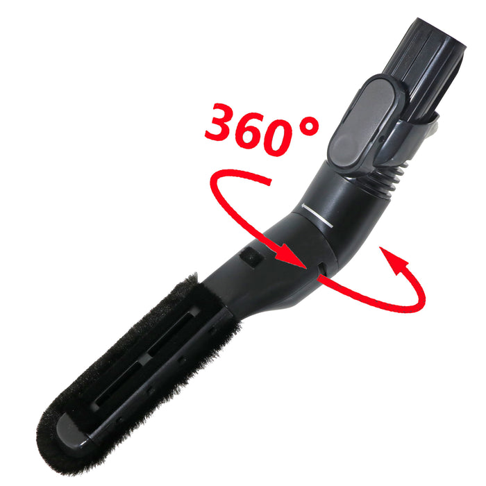Brush for Shark IZ380 PowerPro Blinds Attachment Flexible Dusting Tool Accessory
