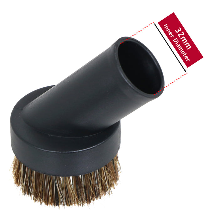 Brush Tool for Numatic Henry HVR200 Hetty Vacuum Cleaner Hoover Spare Part Round Horsehair 32mm